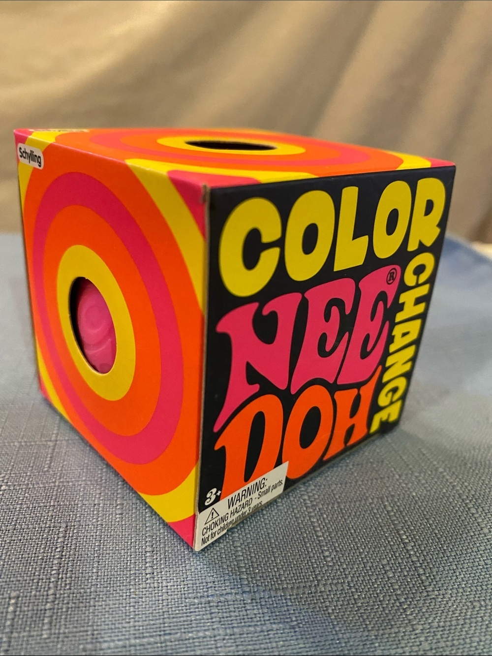 Needoh Color Change - Pink Circle